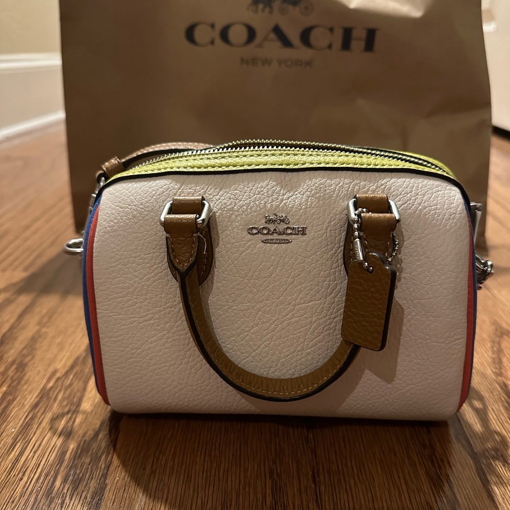 New unused Coach mini Rowen bag